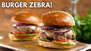 Francuski BURGER ZEBRA  jeden z moich ulubionych! |  Pascal Brodnicki