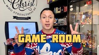 Transforming a bedroom into a Game Room