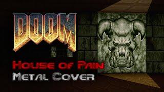 Doom E3M4 House of Pain - "Sign of Evil" Metal Cover