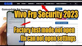 Vivo frp bypass fix can not open settings