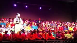 Kids on Congas - Live Drumming Performance #2 with whole school (Sydney)!