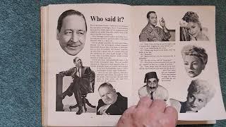 the picturegoer film annual 1952 1953 Hollywood movie news