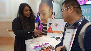 Smart Gurlz presenting Smart Buddies at Bett Show London 2020