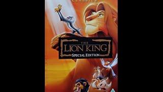 Opening to The Lion King Special Edition UK VHS [2003]