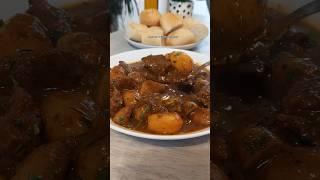 Absolutely delicious Beef and mushroom stew  #shorts