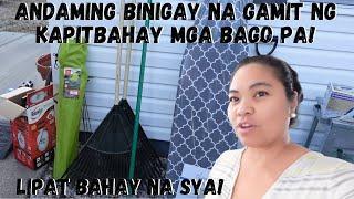 BUHAY AMERIKA :NAMIGAY NG GAMIT ANG KAPITBAHAY BAGO IBENTA ANG BAHAT NYA ISAMA NAMIN KAYO GUYS