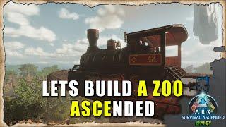 Ark Survival Ascended Let's Build a Zoo - Live Stream EP 211