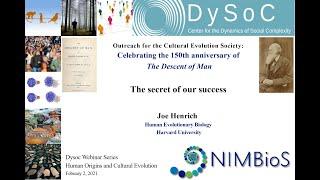 Joe Henrich : The secret of our success