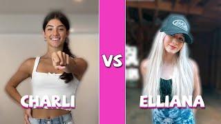 Charli D’amelio Vs Elliana Walmsley TikTok Dance Compilation (Perfectly Synced)