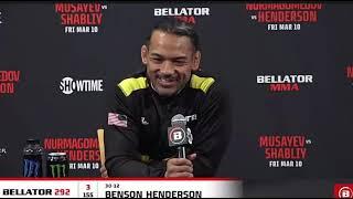 Benson Henderson talks retirement from MMA after loss to Usman Nurmagomedov At Bellator 292