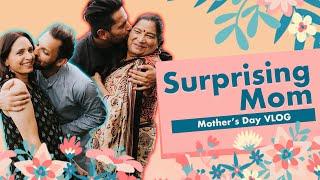 SURPRISING MOM | Mother's Day VLOG | Amit & Aditya