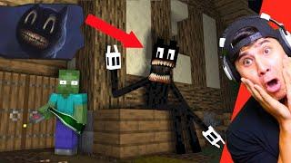 Monster School: CARTOON CAT CHALLENGE HORROR MINECRAFT ANIMATION