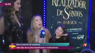 Realizador de Sonhos: três dias de musical beneficente e motivacional