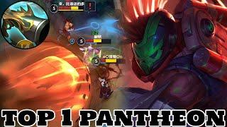 Wild Rift Pantheon - Top 1 Pantheon Gameplay Rank Grandmasterk