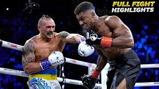 Anthony Joshua vs Oleksandr Usyk 2 FULL FIGHT HIGHLIGHTS | BOXING FIGHT HD