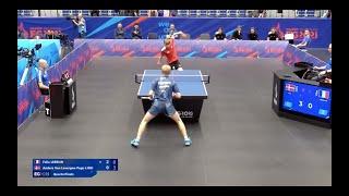 Table Tennis  : Anders Lind Backhand Slice