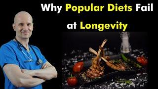 Keto, Paleo, Carnivore Diets: Why They Fail the 100-year Longevity Test & What Works!