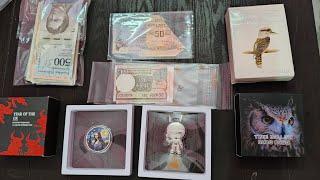 Buy Different Foreign Notes Value Collection| Beautiful Silver Coins Value Collection