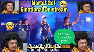 Mortal Emotional crying on stream | Mortal Remembering old memories got emotional #mortalarmy