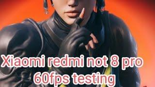 Xiaomi redmi not 8 pro 6/64 60fps Pubg mobile testing miui 12.5.8