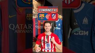 Battle for first place in La Liga ️ BARCELONA vs ATLETICO MADRID combined 11#football #soccer