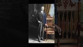 Time-Travel Vibes: 1800s Suit Man Restored in Stunning Color!  #VintageRevived #photography