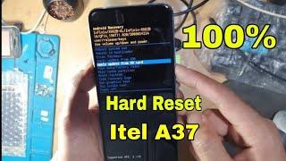 How to hard Reset Itel A37 100%طريقةالفورمات إطيل