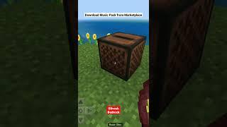 How to activate music in minecraft PE, minecraft song #bedrock