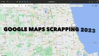 Google Maps Scrapping using Python/Selenium/Soup 2023