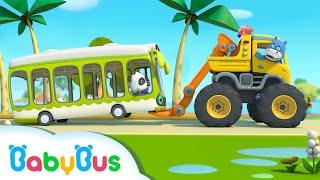 Roda Di Bis Berputar-putar | Lagu Kendaraan | Lagu Anak-anak | BabyBus Bahasa Indonesia