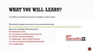 CompTIA Security+ Training From Learning247