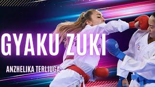 GYAKU ZUKI Training with Anzhelika Terliuga! KARATE 55