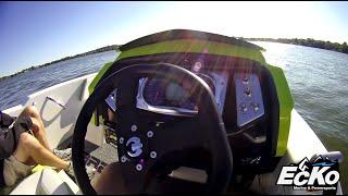 250 HP in a 16' boat - Scarab 165 lake test