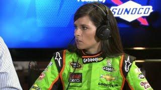 Danica Patrick gives interviewer a hard time