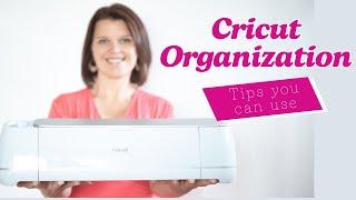 Cricut Organization Tips for your Craft Room