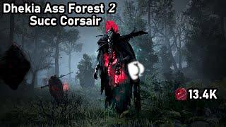 BDO ~ Succession Corsair ~ Dehkia 2 Ash Forest ~ 13.4k trash (Yellow ls)