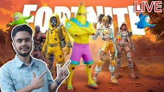 Playing with Subscribers !! . FORTNITE LIVE .