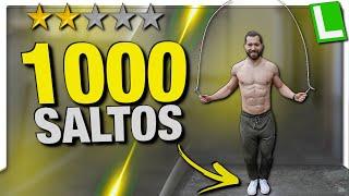 Rutina de 1000 SALTOS con CUERDA en 15 Minutos!! (PRINCIPIANTES)