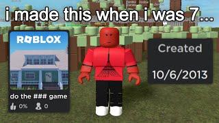 I Visited My Old ROBLOX Games