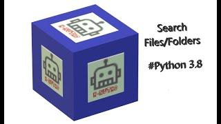 How to find Files/Folders through Python | System Files | #RNutro | Python 3.8