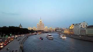 Парящий мост (Floating bridge) - Парк Зарядье (Zaryadye Park) - Путешествуем по Москве