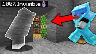 Minecraft Raid, But I’m Fully INVISIBLE...