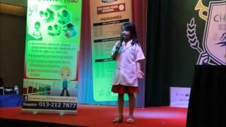 Johan Speaking Academy - Mid Valley Exhibition Centre Stage Time (Kids Public Speaking)