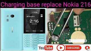 Nokia 216 rm-1187 charging jumper solution | All Nokia Charging base replace= #onlinemobileworkshop