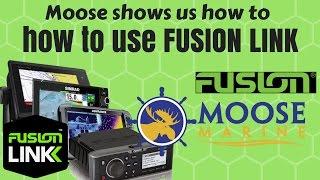 NMEA2K demonstrated on Fusion, Garmin & Lowrance Units - Moose Marine