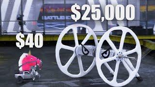 $40 BattleBot Vs. $25,000 BattleBot