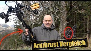 EK Adder gegen EK HEX 400 | Armbrust Schusstest