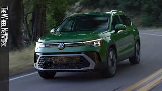 2025 Volkswagen Taos Reveal [4K] – Driving, Interior, Exterior (SEL 4Motion in Bright Moss Green)