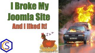 I Broke My Joomla Site Updating from Joomla 3 to Joomla 4! -  Watch Me Work 131