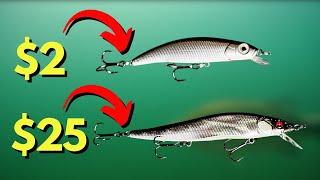 SEE and HEAR The Differences: Budget vs Expensive Lure (Underwater Look)